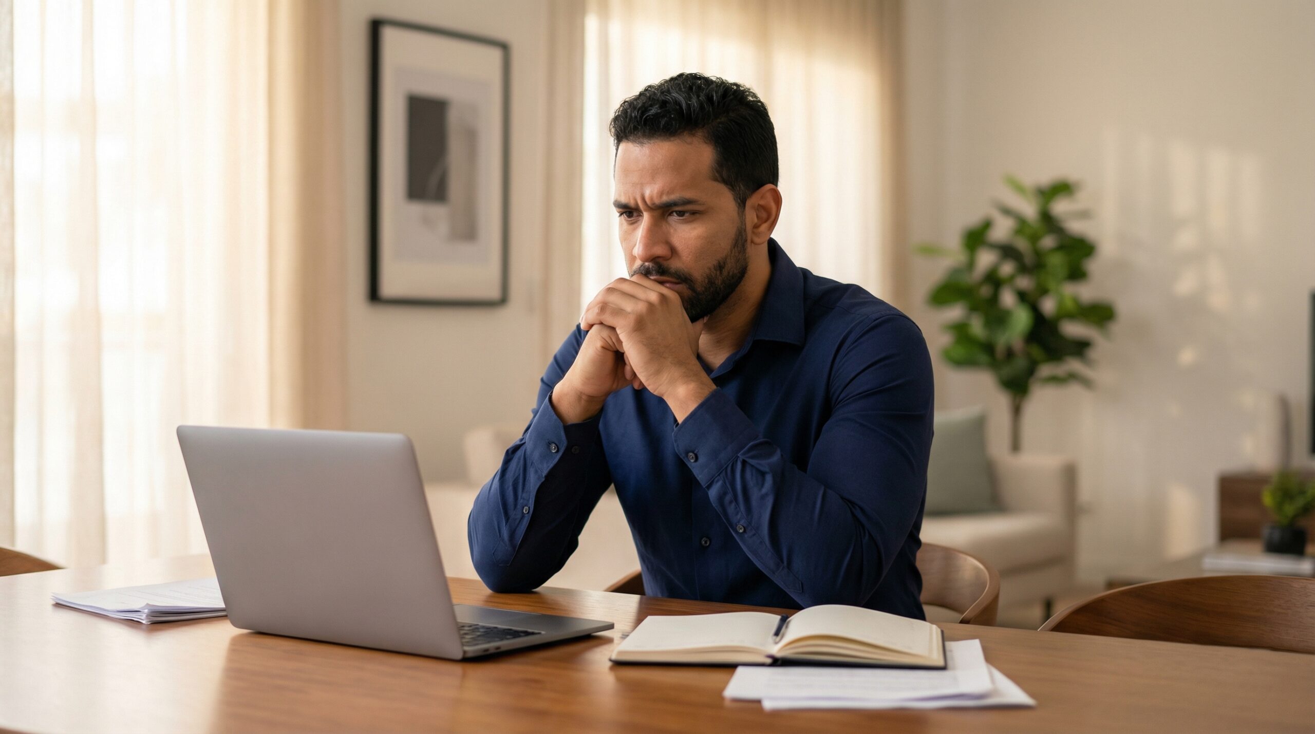 Adulto tomando decisiones